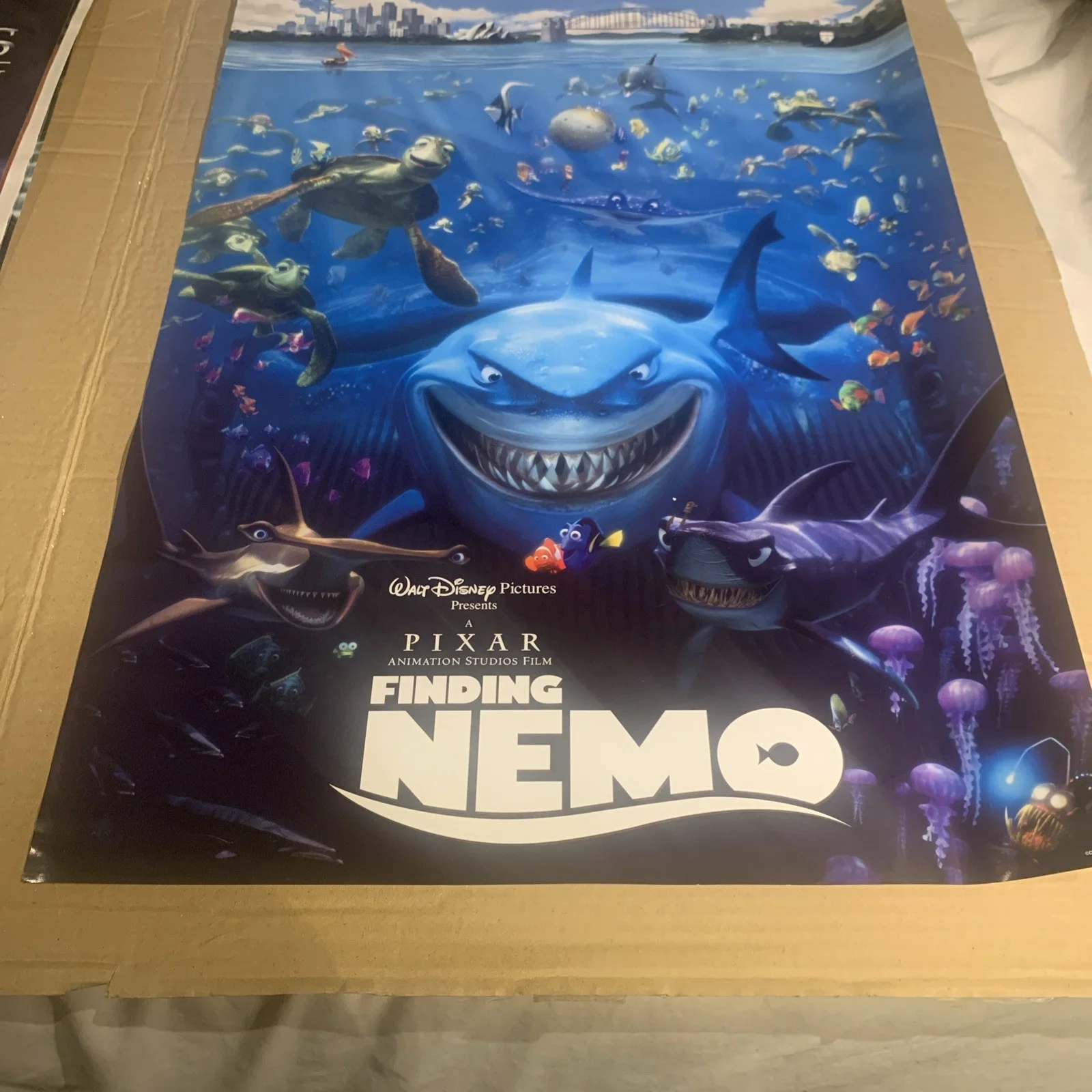 Disney Pixar Finding Nemo Original Poster – Rare Collectible, image 3
