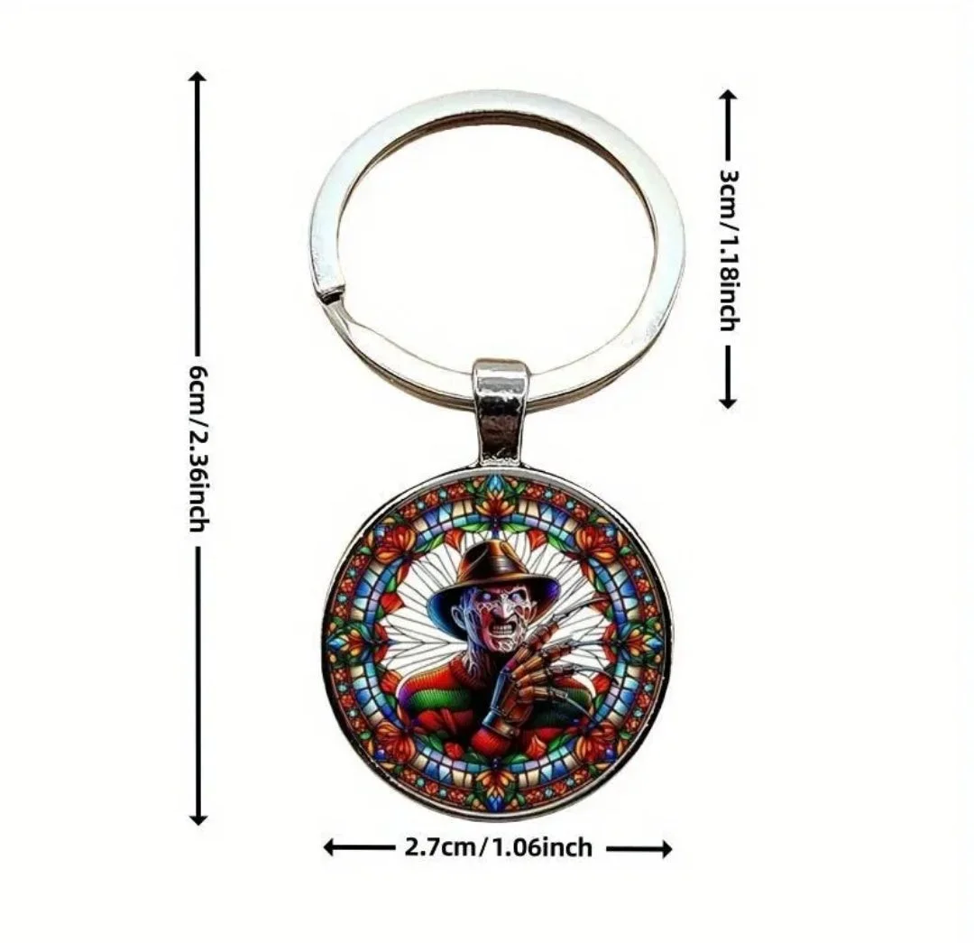 Freddy Kruger Horror Keyring, image 2