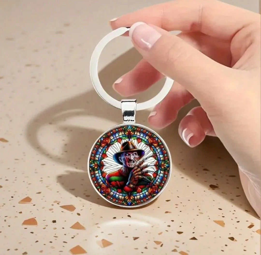 Freddy Kruger Horror Keyring, image 3