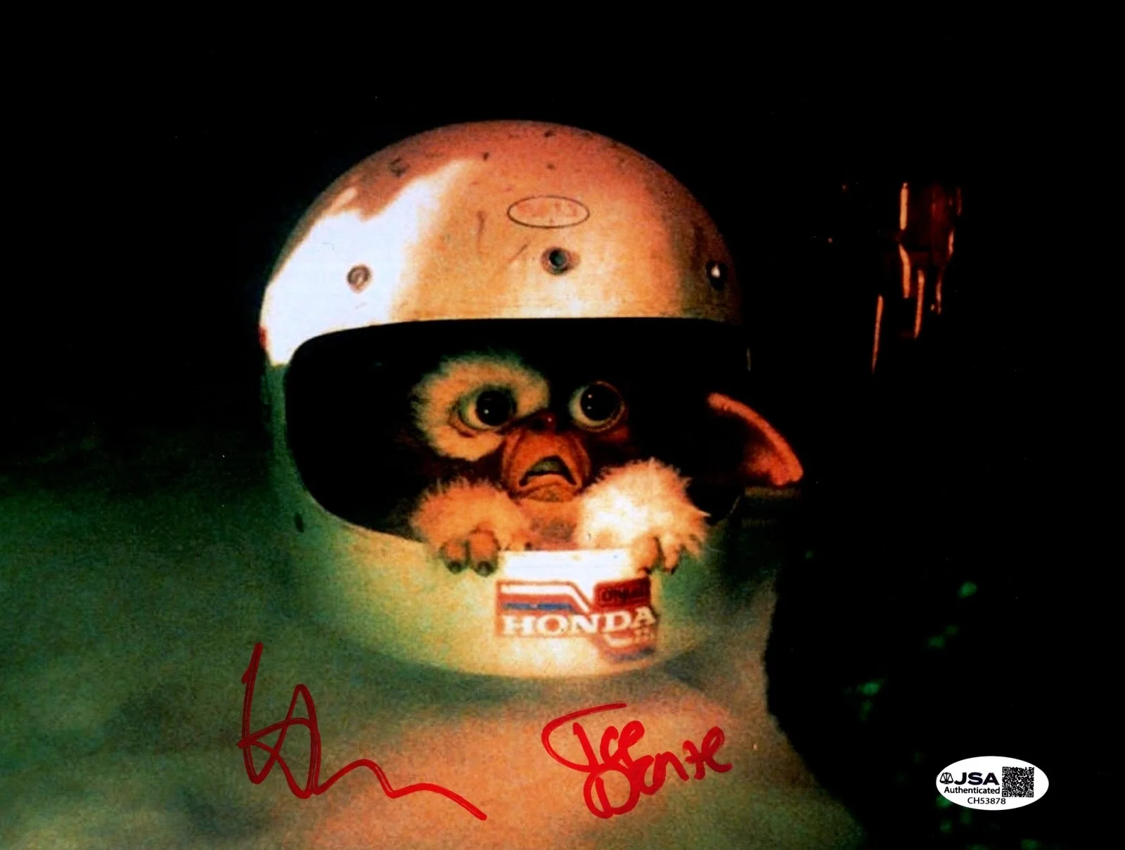 HOWIE MANDEL & JOE DANTE — HOWIE MANDEL & JOE DANTE Authentic Signed "GREMLINS" 8x10 Photo JSA/COA