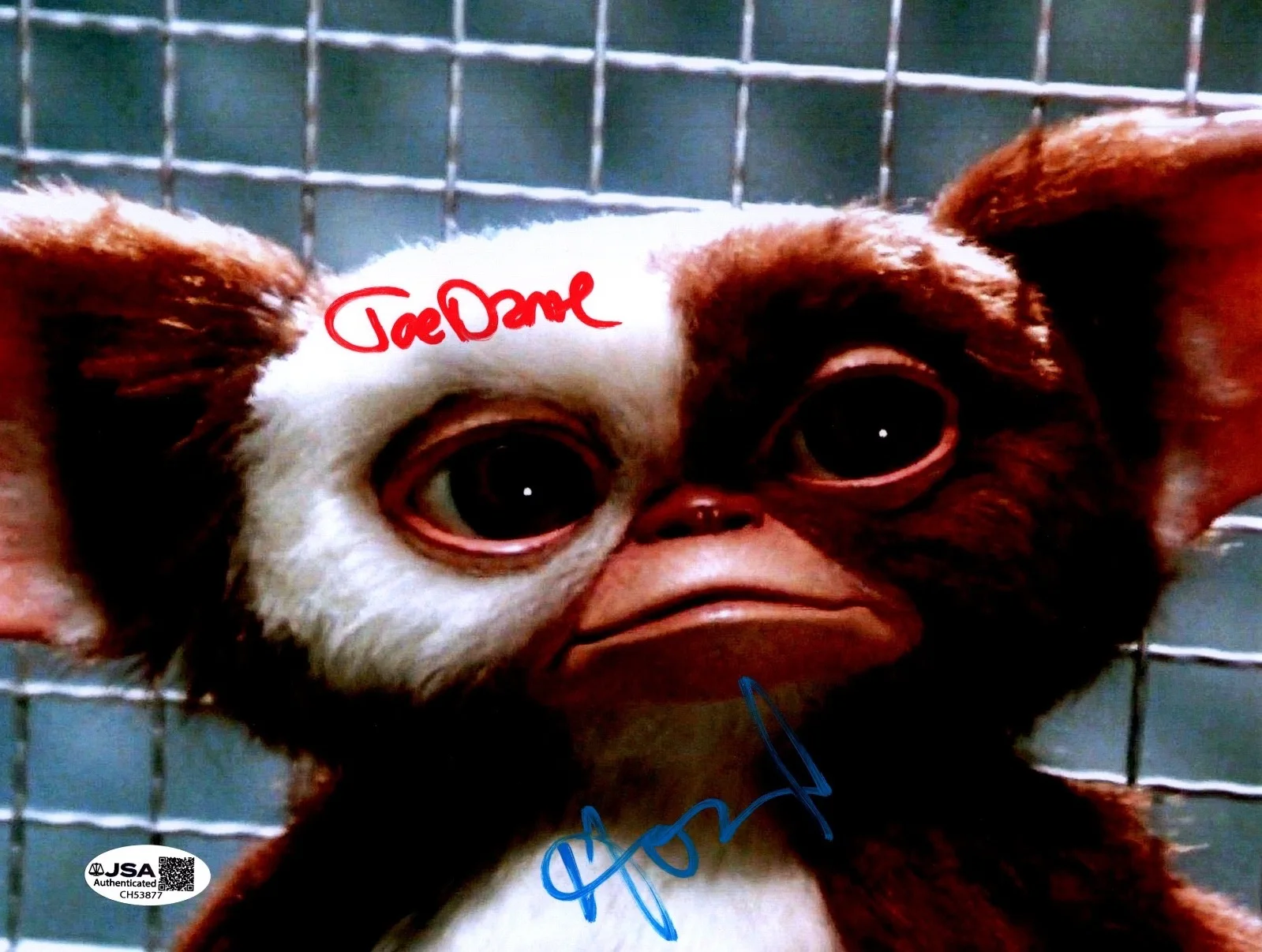 HOWIE MANDEL & JOE DANTE — HOWIE MANDEL & JOE DANTE Authentic Signed "GREMLINS" 8x10 Photo JSA/COA