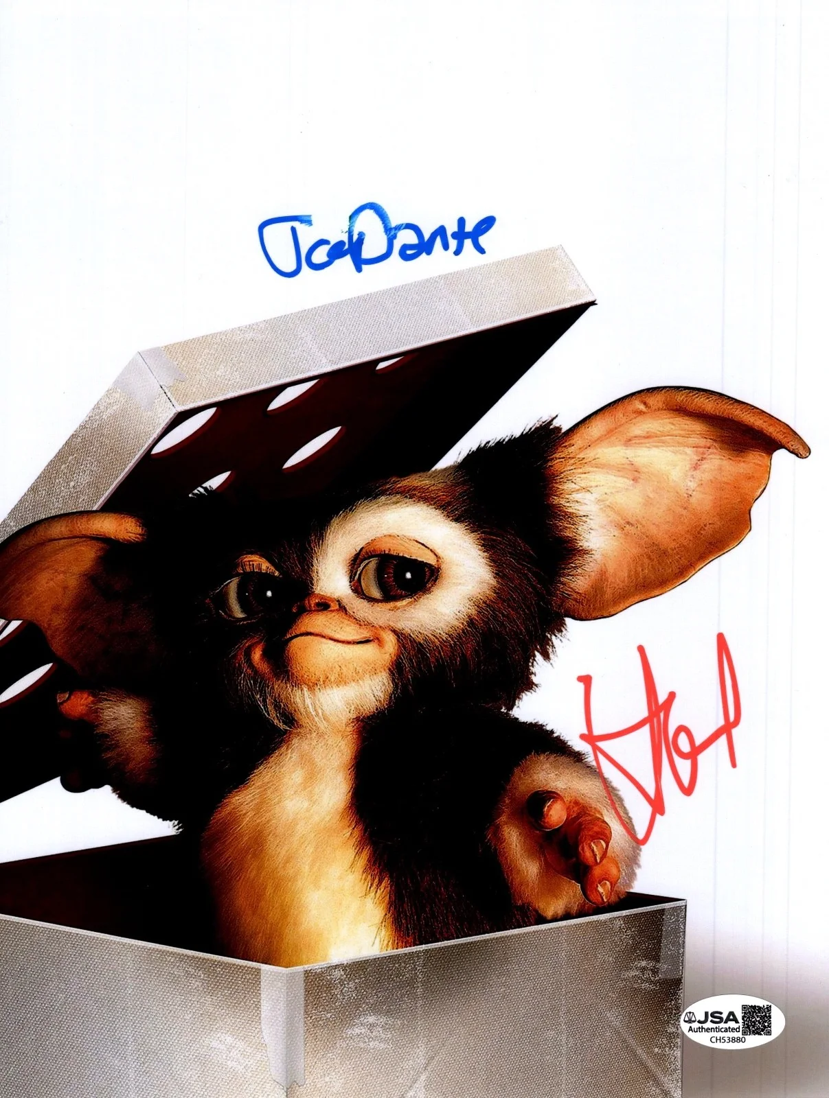 HOWIE MANDEL & JOE DANTE — HOWIE MANDEL & JOE DANTE Authentic Signed "GREMLINS" 8x10 Photo JSA/COA