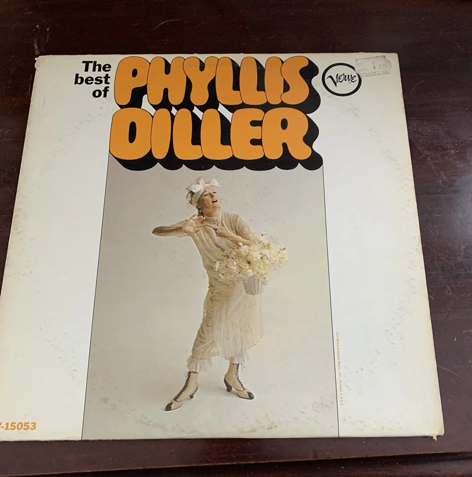 Autographed Phyllis Diller LP, изображение 2