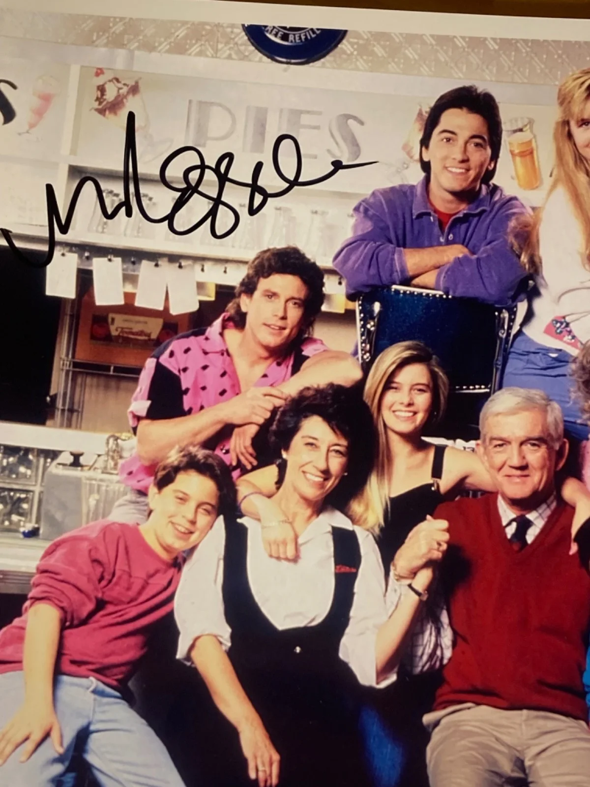 Hand SIGNED Nicole Elizabeth Eggert 8x10 Cast Photo (Jamie) Charles in Charge --, изображение 3