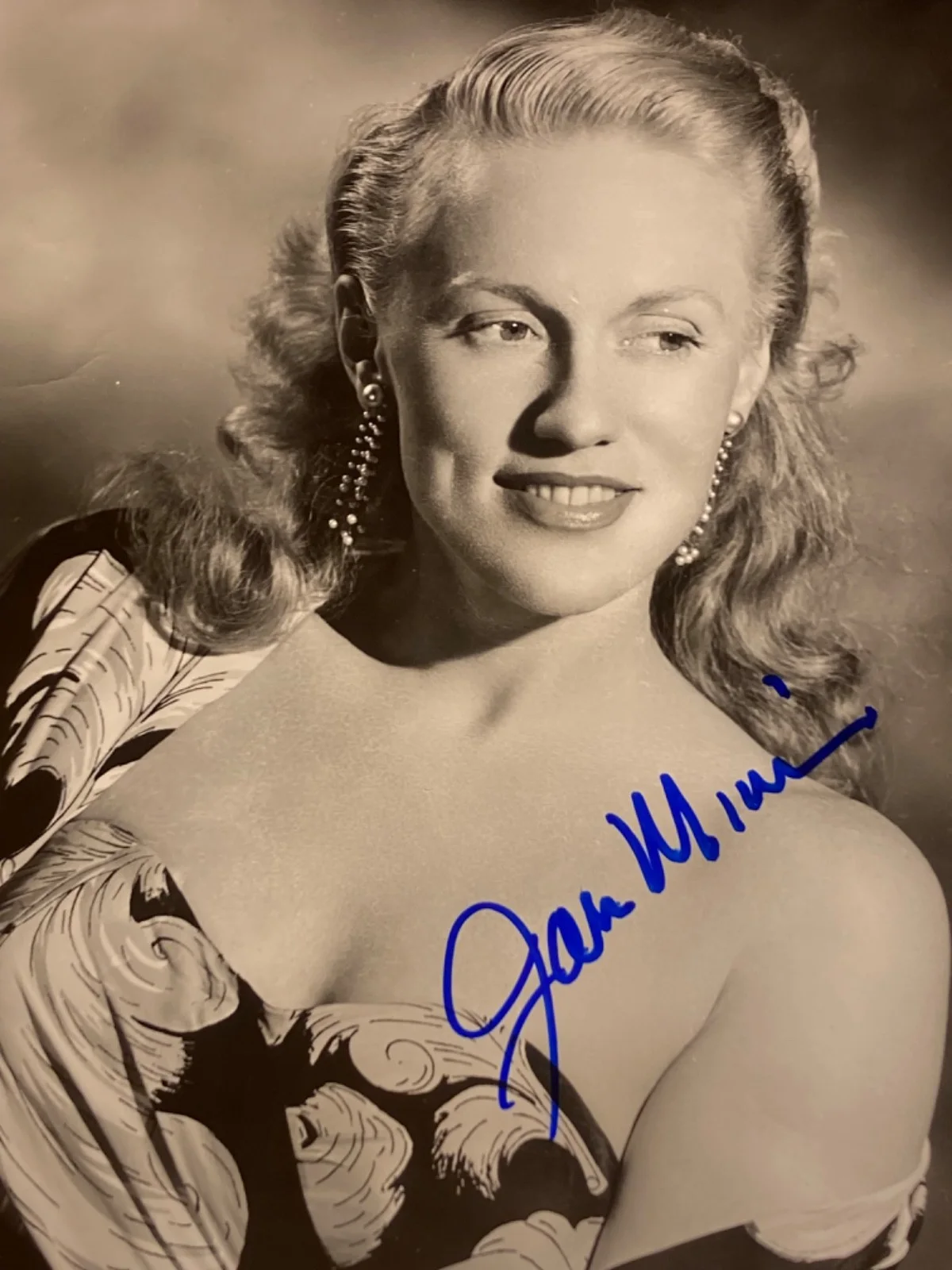 Hand SIGNED Jan Miner 7x9 Press Used Photo! - Actress, Madge Palmolive, etc, изображение 3