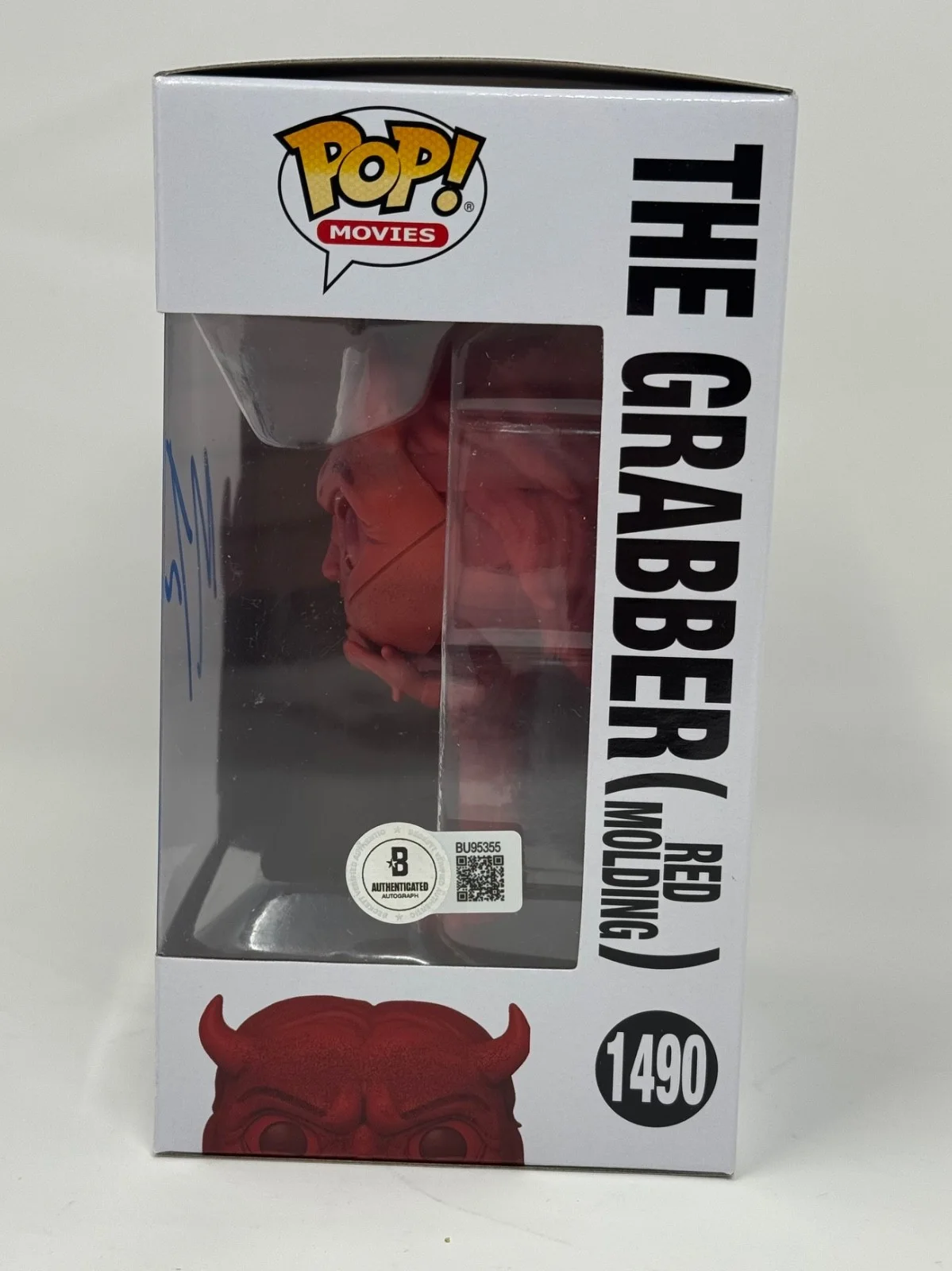 Mason Thames — Mason Thames Signed Black Phone The Grabber Funko Pop Horror Autograph BAS COA, изображение 4