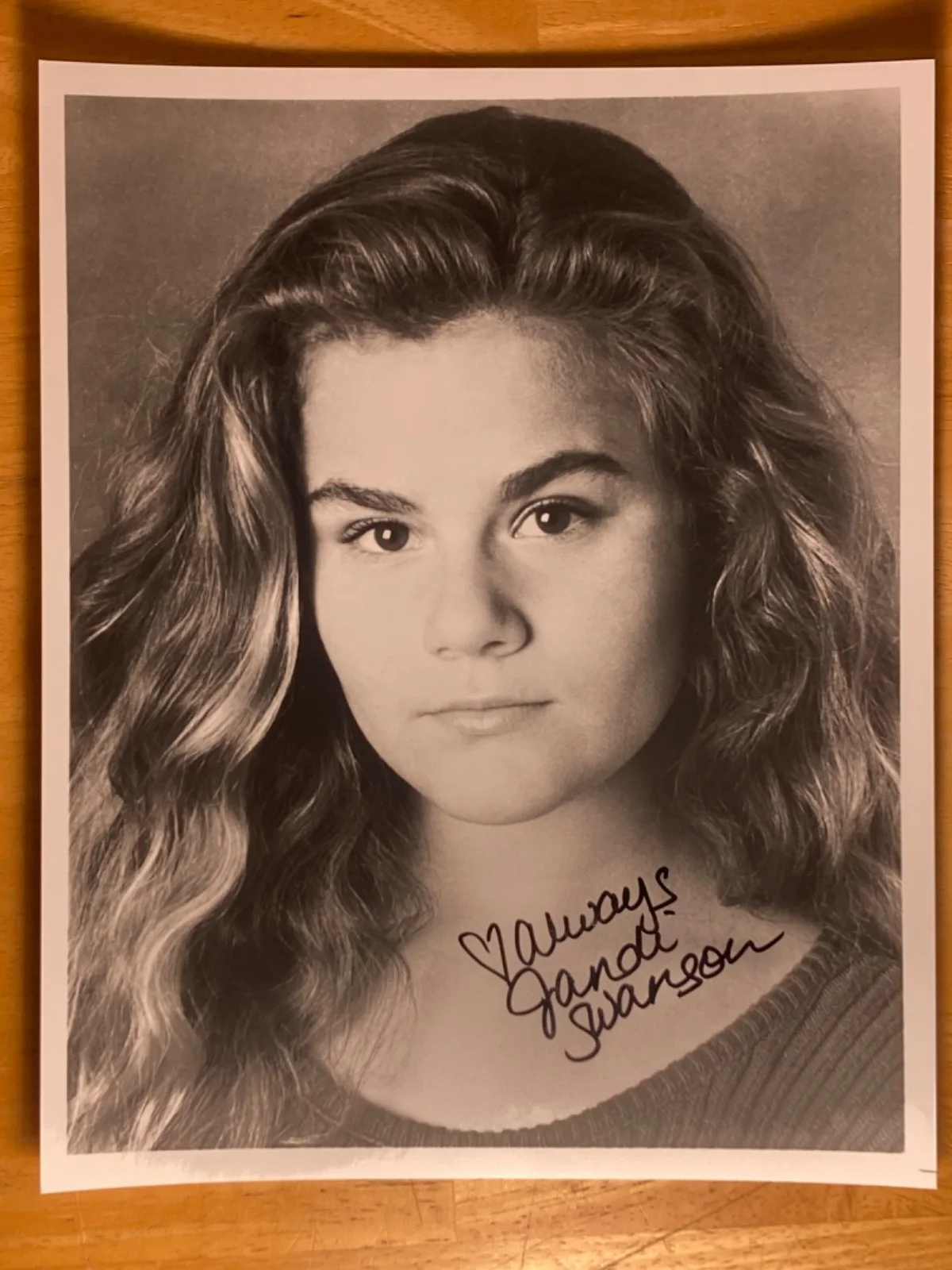 Hand SIGNED Jandi Swanson 8x10 Photo - Star Trek TNG, Baywatch, Actress, изображение 2