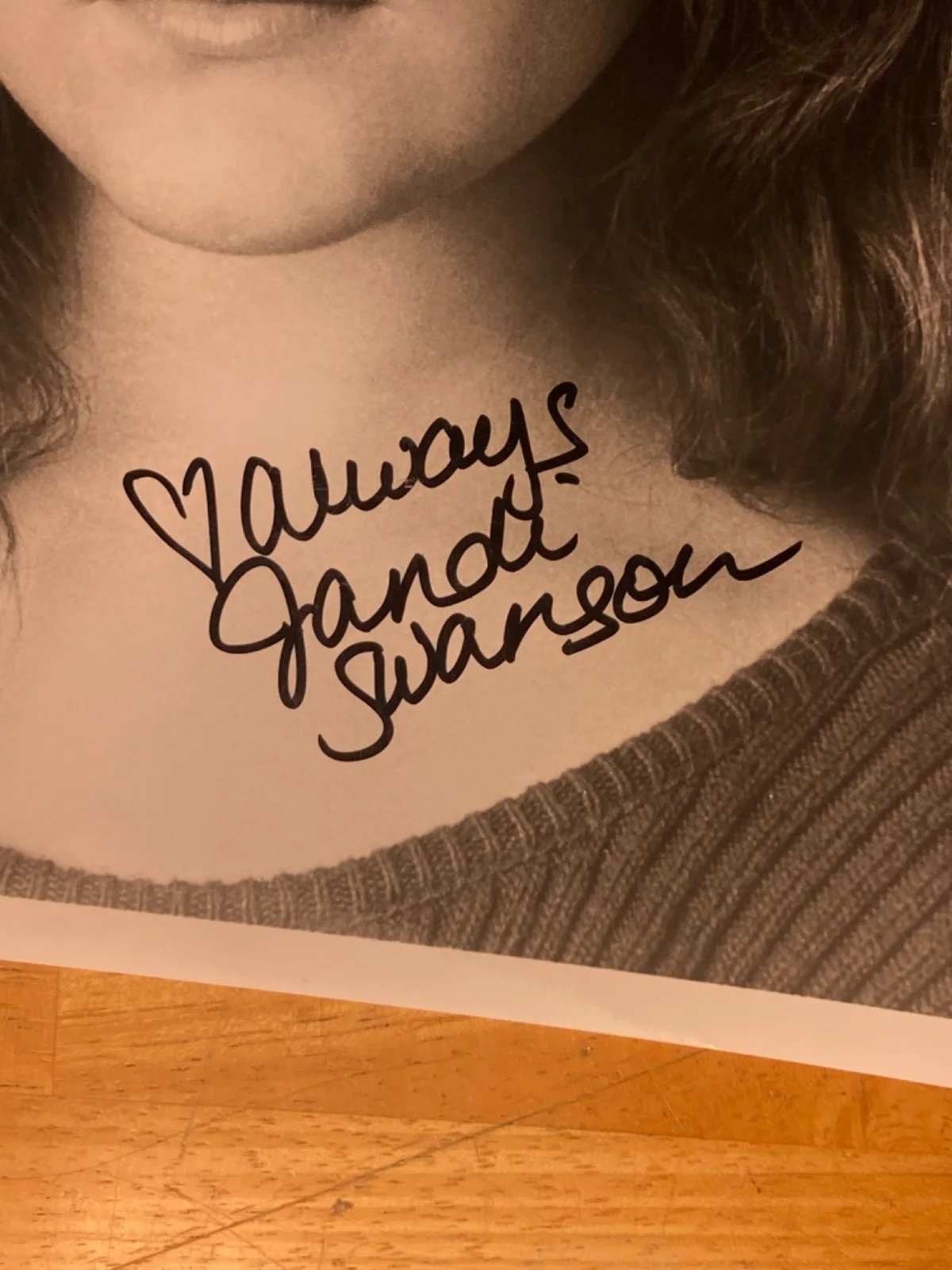 Hand SIGNED Jandi Swanson 8x10 Photo - Star Trek TNG, Baywatch, Actress, изображение 3
