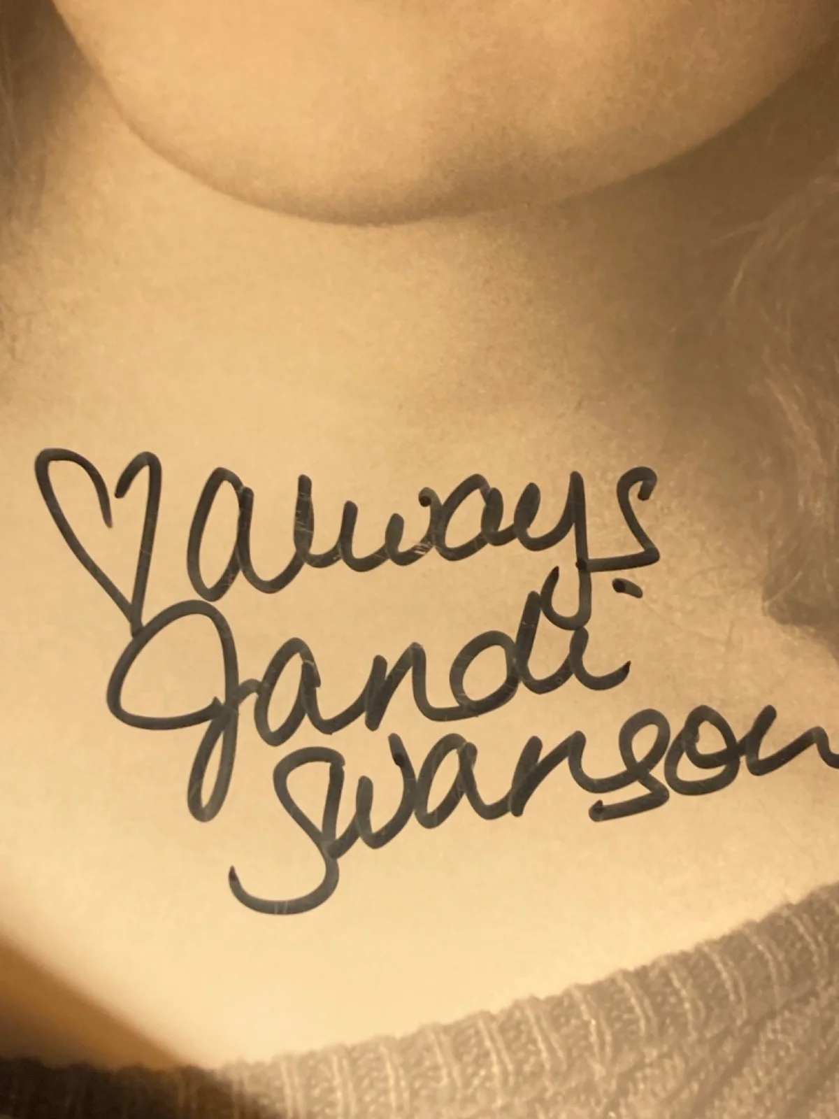 Hand SIGNED Jandi Swanson 8x10 Photo - Star Trek TNG, Baywatch, Actress, изображение 4