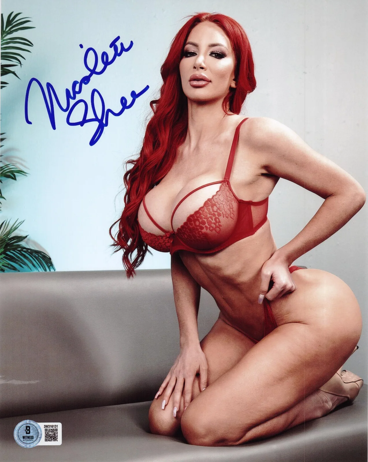 Nicolette Shea — Hot Sexy Nicolette Shea Signed 8x10 Photo Adult Star Authentic Auto Beckett