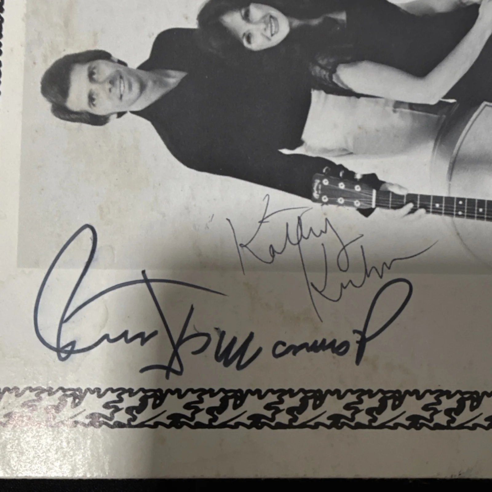 Russ & Becky Jeffers Band Autographed Original Vinyl Grand Ole Opry Album, изображение 3