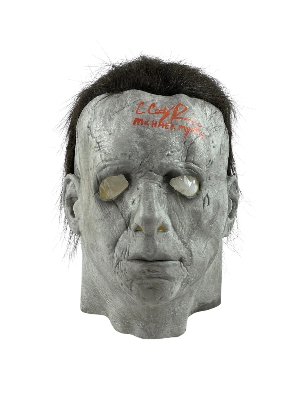 Cody Robinson — Halloween Michael Myers Cody Robinson Signed Prop Replica 2018 Mask JSA COA 🎃, изображение 2