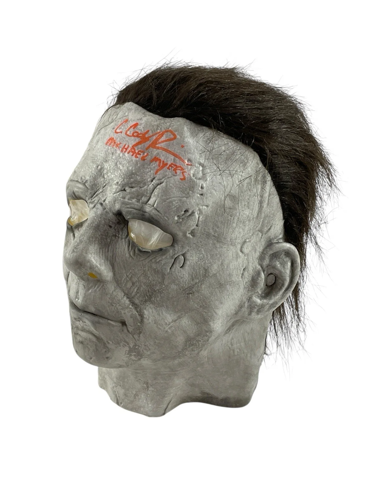 Cody Robinson — Halloween Michael Myers Cody Robinson Signed Prop Replica 2018 Mask JSA COA 🎃, изображение 3