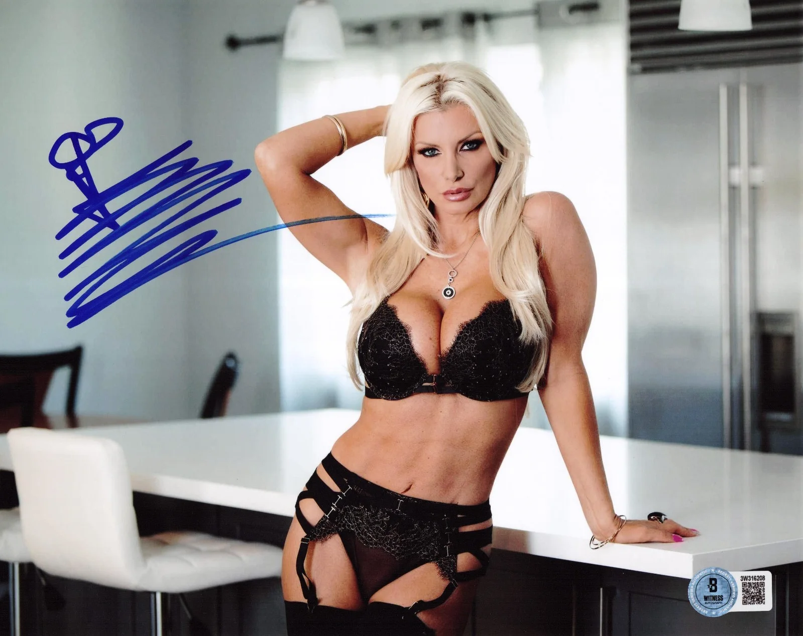 Brittany Andrews — Hot Sexy Brittany Andrews Signed 8x10 Photo Adult Star Authentic Auto Beckett