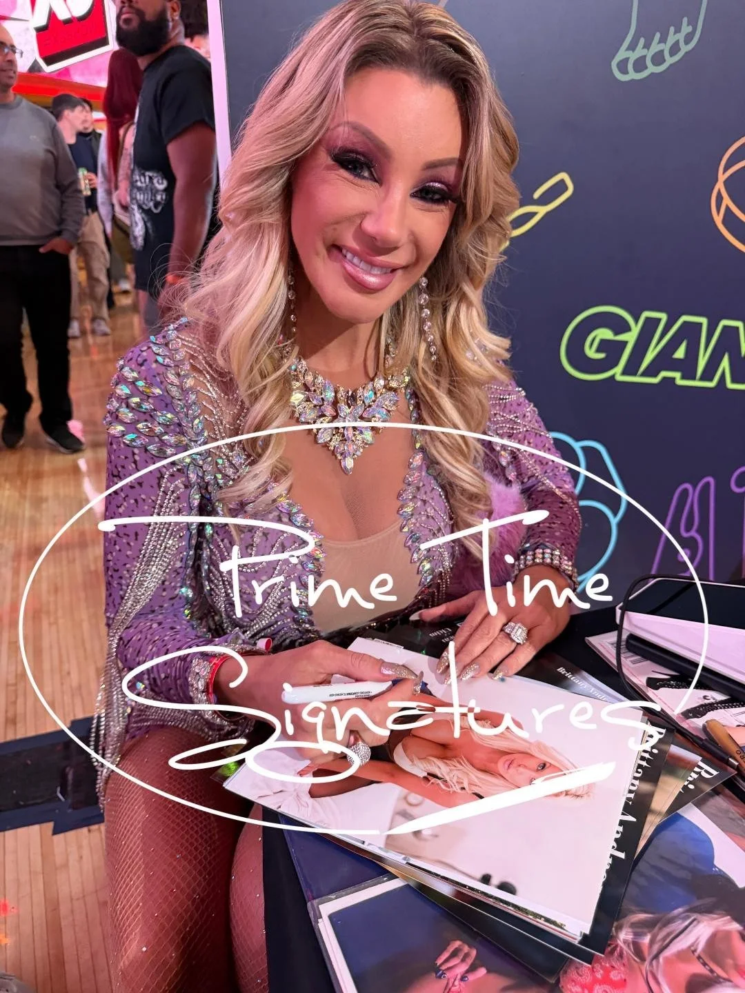Brittany Andrews — Hot Sexy Brittany Andrews Signed 8x10 Photo Adult Star Authentic Auto Beckett, изображение 2