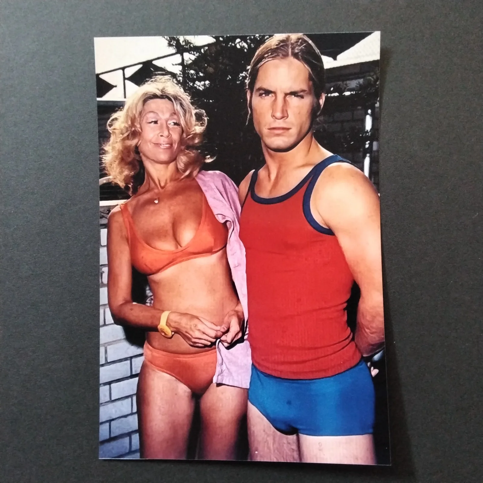 Sylvia Miles SIGNED Card Photo Movie Actress Heat Warhol Midnight Cowboy Wall St, изображение 5