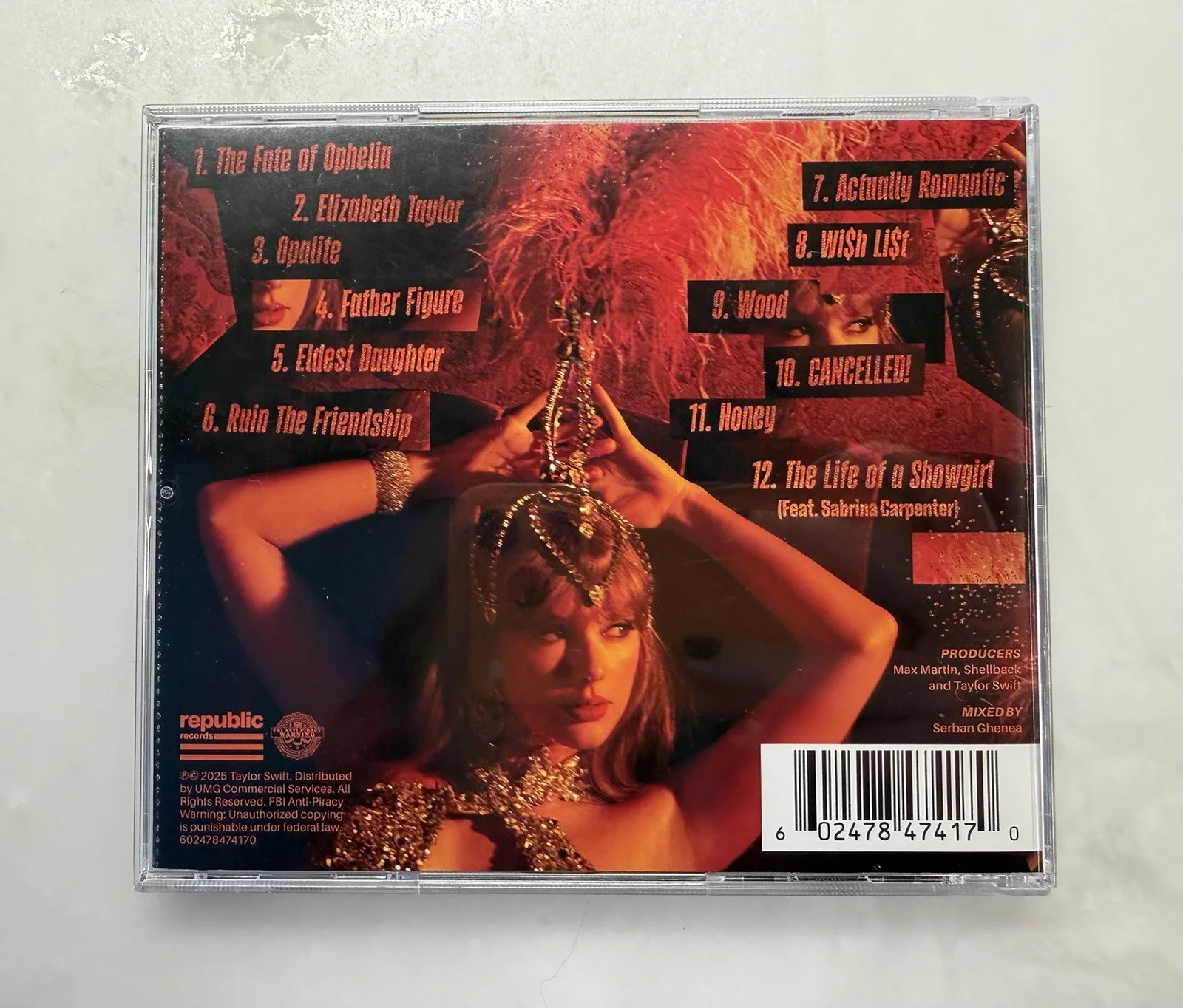 Taylor Swift Signed TLOAS CD Photo 2 + Midnights CD Photo Wood Picture Frame, изображение 5