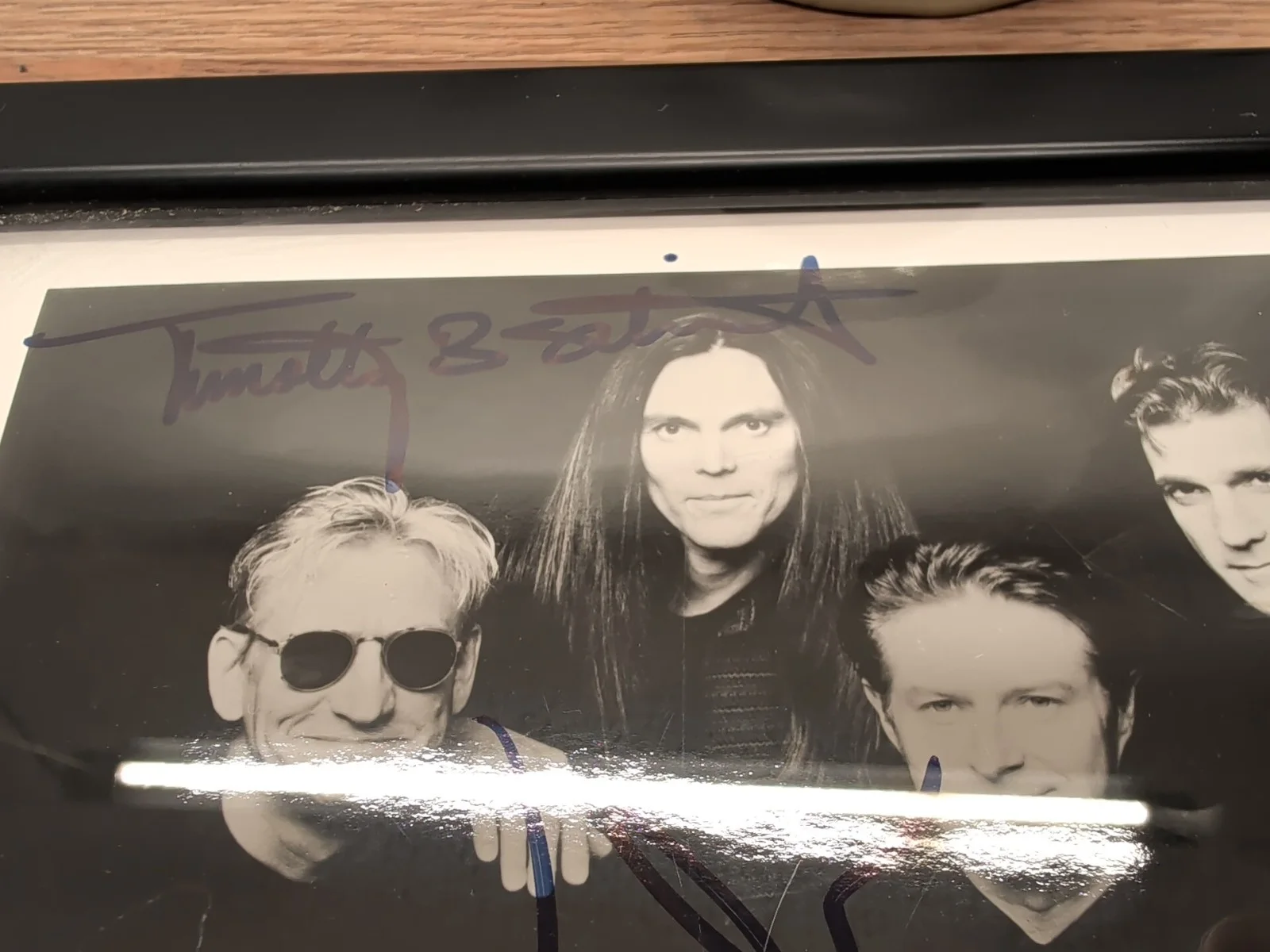 The Eagles Signed Autograph Photo All 5 With COA 8x10 Picture Hell Freezes Over, image 2