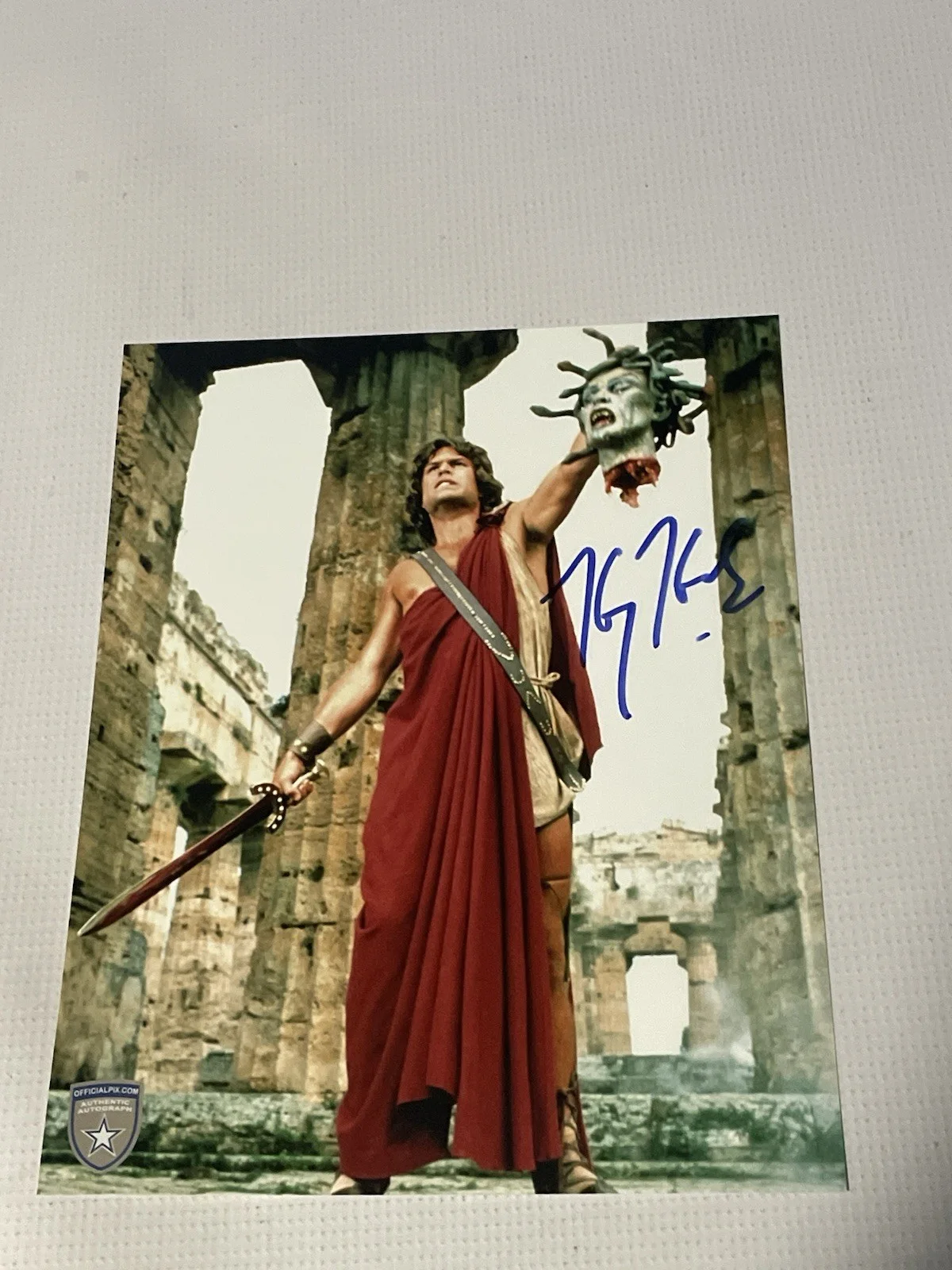 Harry Hamlin — Harry Hamlin Signed Autographed 8x10 "Clash of the Titans" Movie Photo OPIX