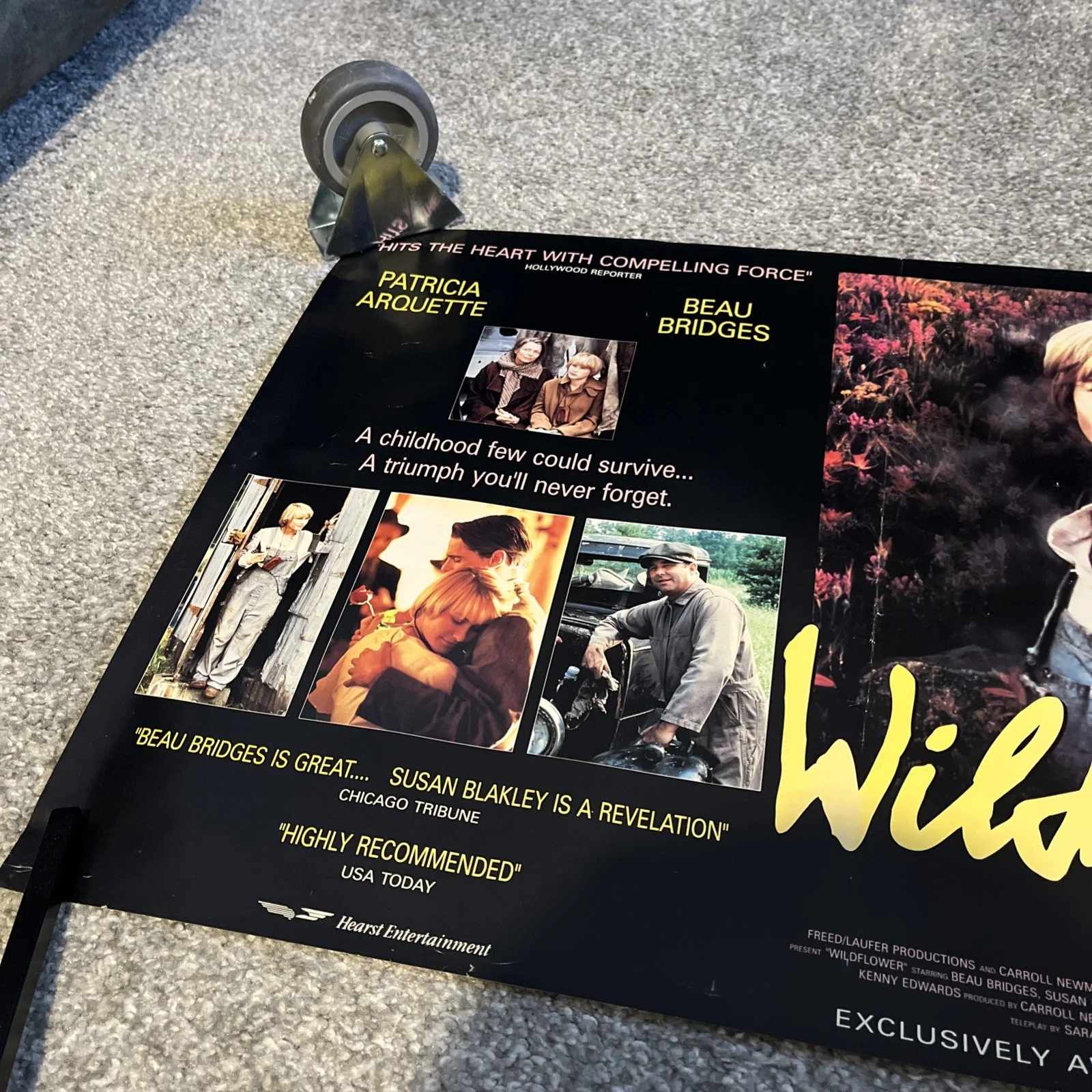 Wildflower - Video Shop Poster 42cm X 59.5cm Used - vintage poster, изображение 4