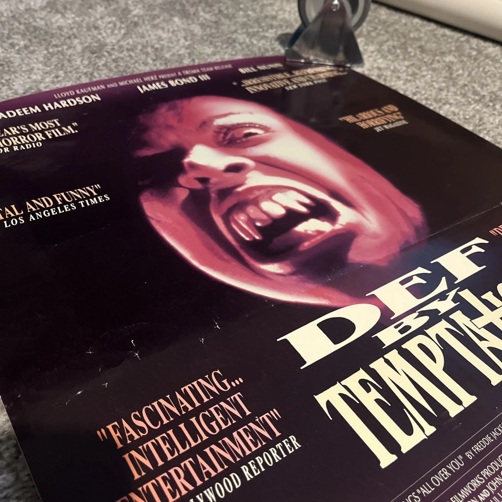 Def by Temptation - Video Shop Poster 42cm X 59.5cm Used - vintage horror poster, изображение 2