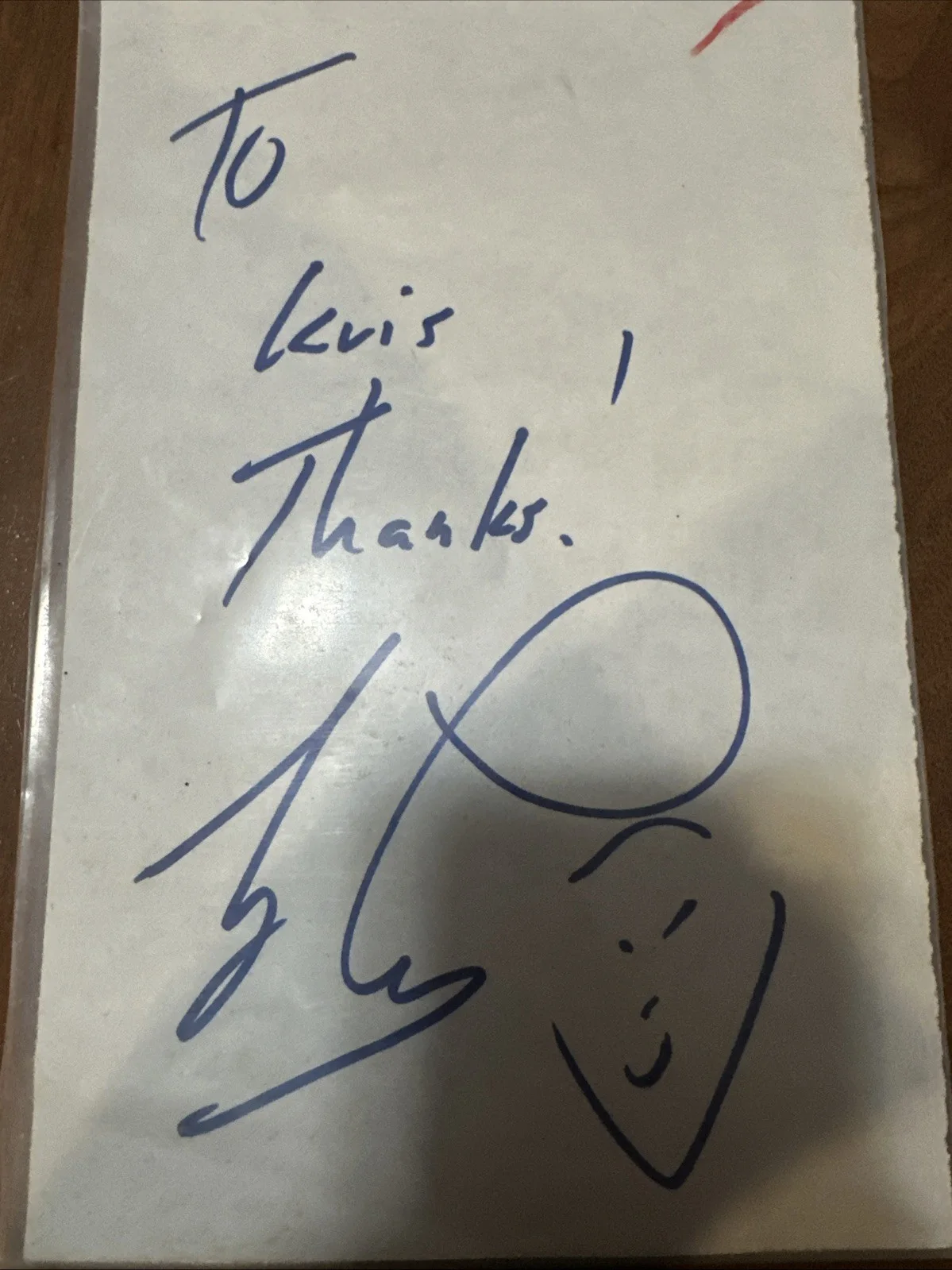 Jay Leno Autograph No Coa, image 2