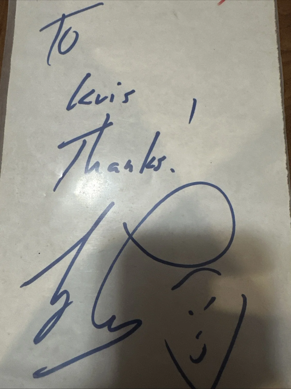 Jay Leno Autograph No Coa, image 3
