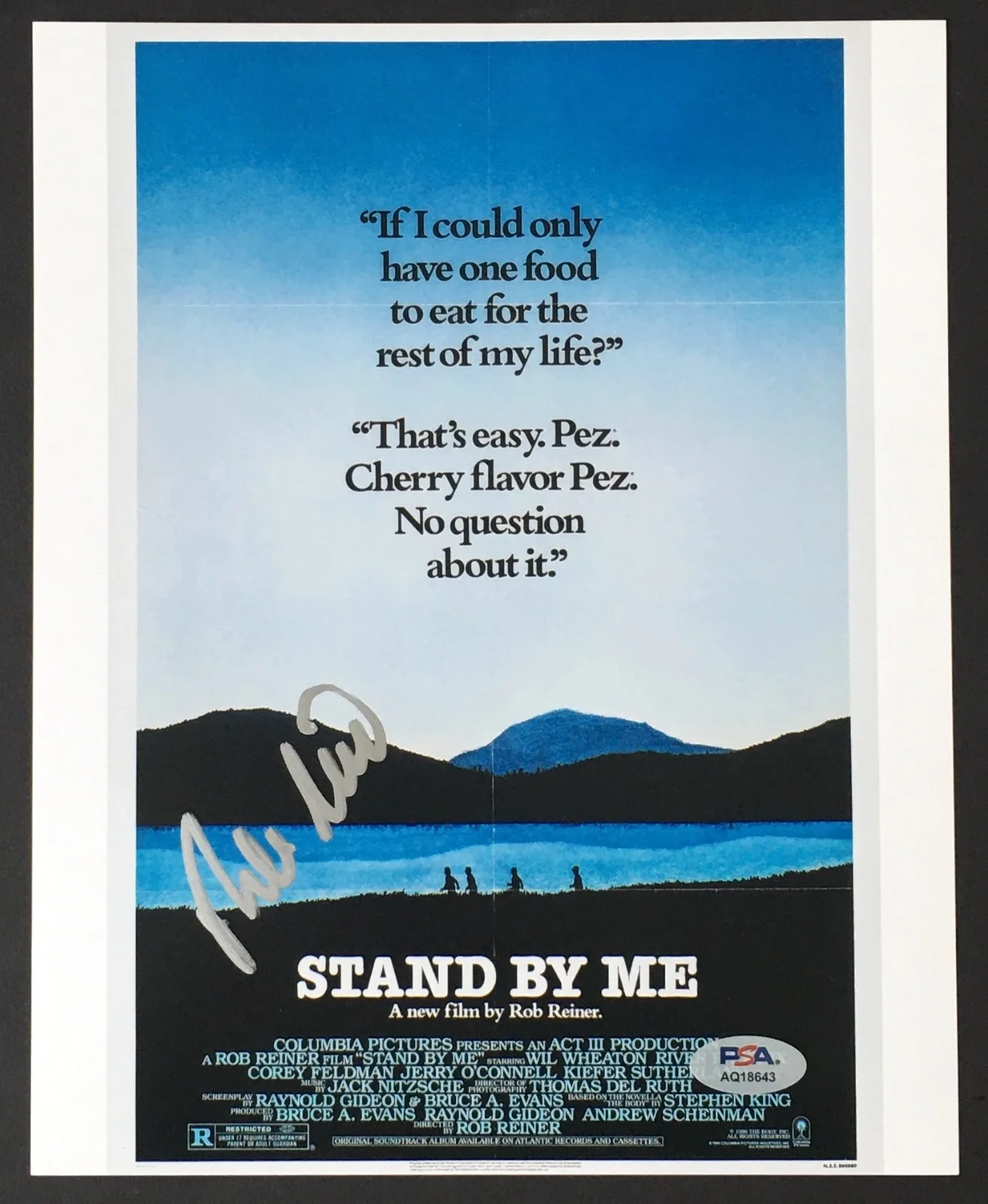 Rob Reiner — ROB REINER SIGNED 8x10 PHOTO PSA DNA AUTOGRAPH STAND BY ME