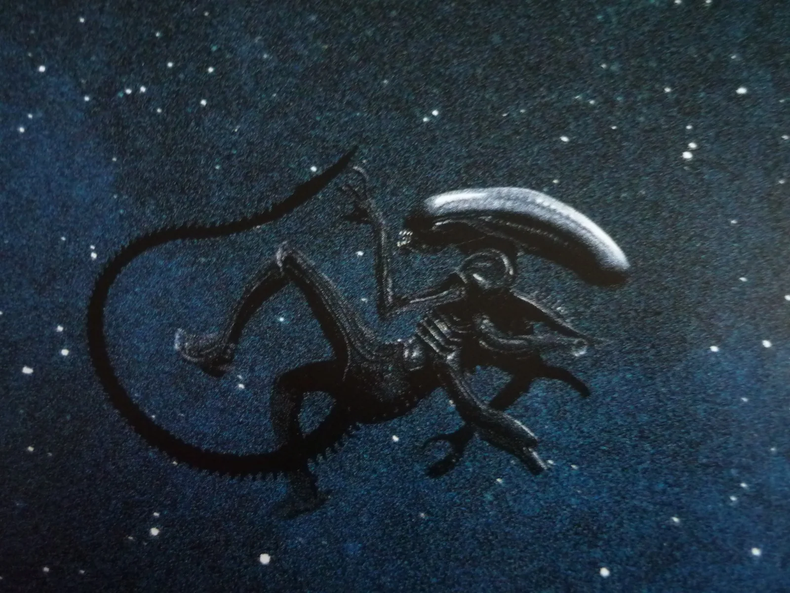 Framed mounted 14x11 inchs Poster Film USCSS Nostromo Narcissus escape alien x2, изображение 4