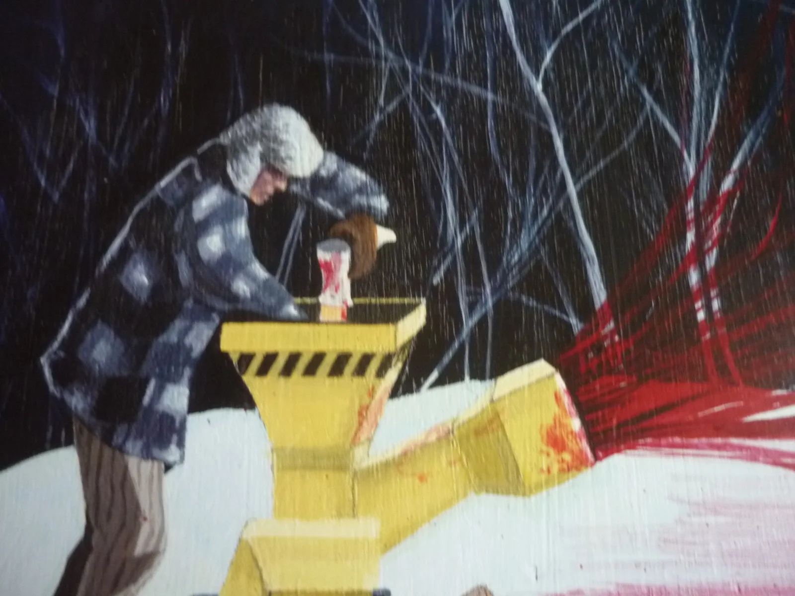 Framed mounted 14x11 inchs Poster Film fargo wood chipper, изображение 2