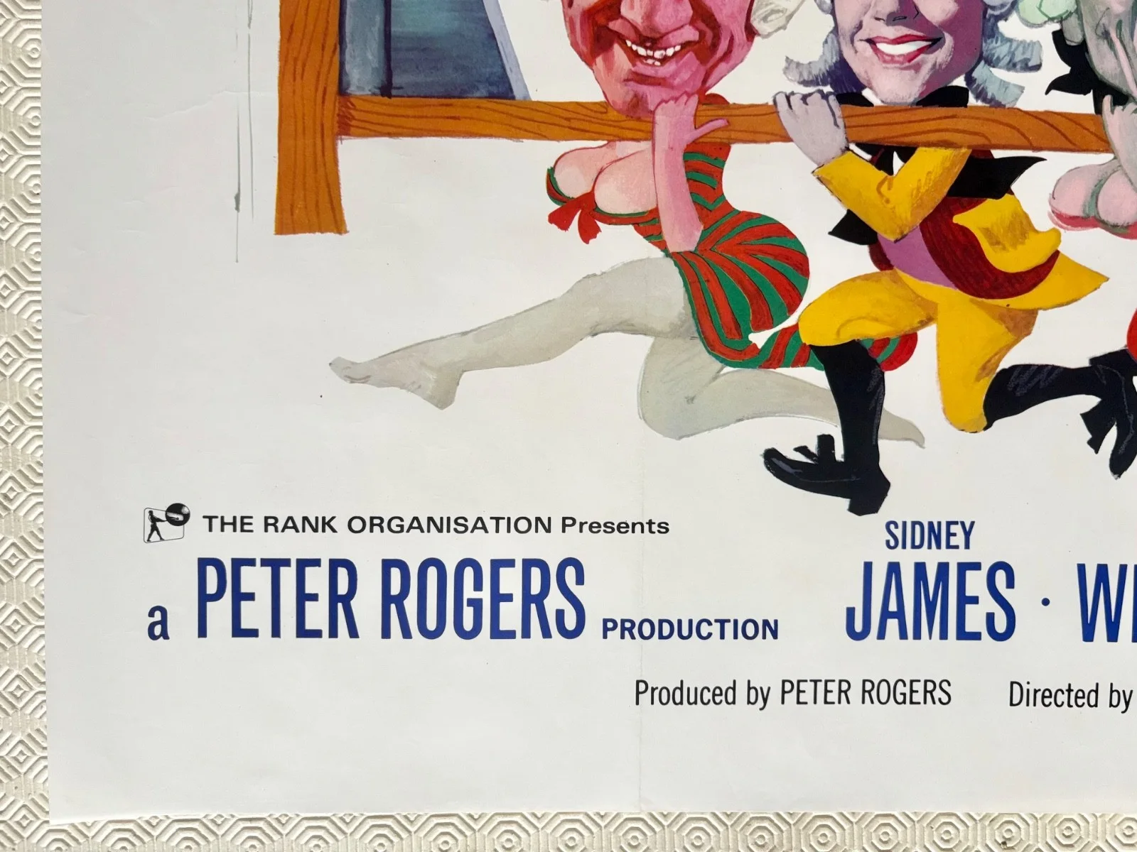 Carry On Don't Lose Your Head Original 1967 Quad Poster Renato Fratini Art, изображение 2