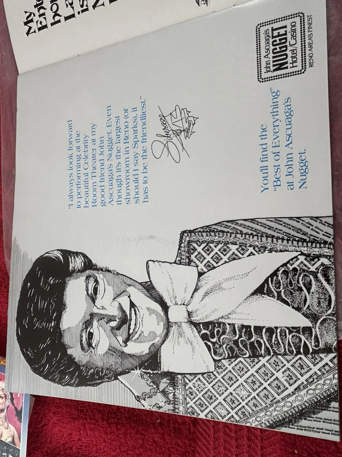 Liberace — Signed/Autographed 1979 Liberace Mr Showmanship program, изображение 4