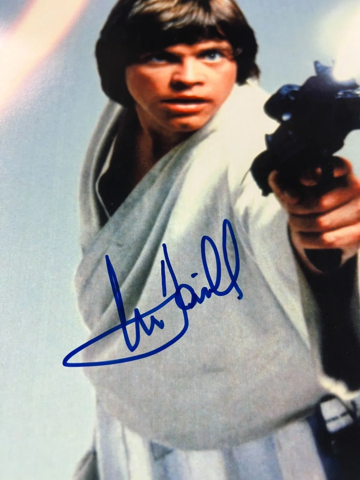 Mark Hamill — Mark Hamill Signed Autographed Poster 16x20 Star Wars JSA COA Luke Skywalker, изображение 3
