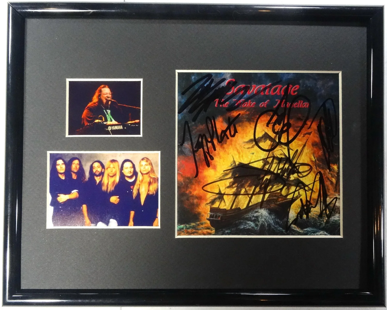 SIGNED SAVATAGE AUTOGRAPHED WAKE MAGELLAN CD CERTIFIED AUTHENTIC JSA # GG17690, image 2