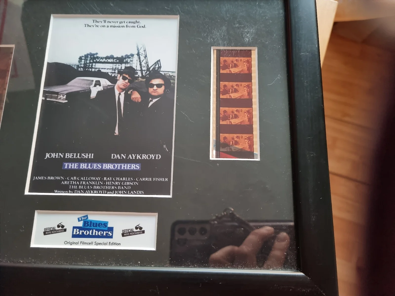 Blues brothers framed picture with film reel, image 4
