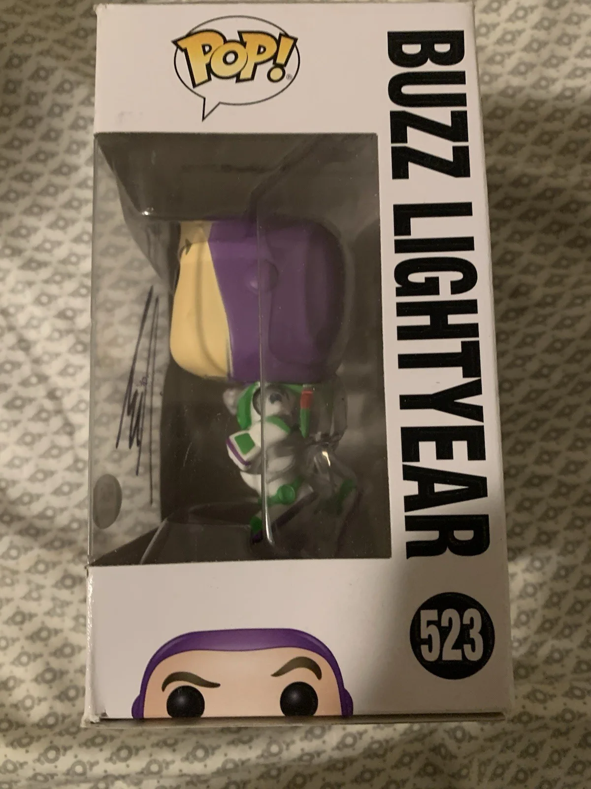 Tim Allen Signed Autographed Toy Story Funko Pop Vinyl Buzz Lightyear Psa/Dna, image 3
