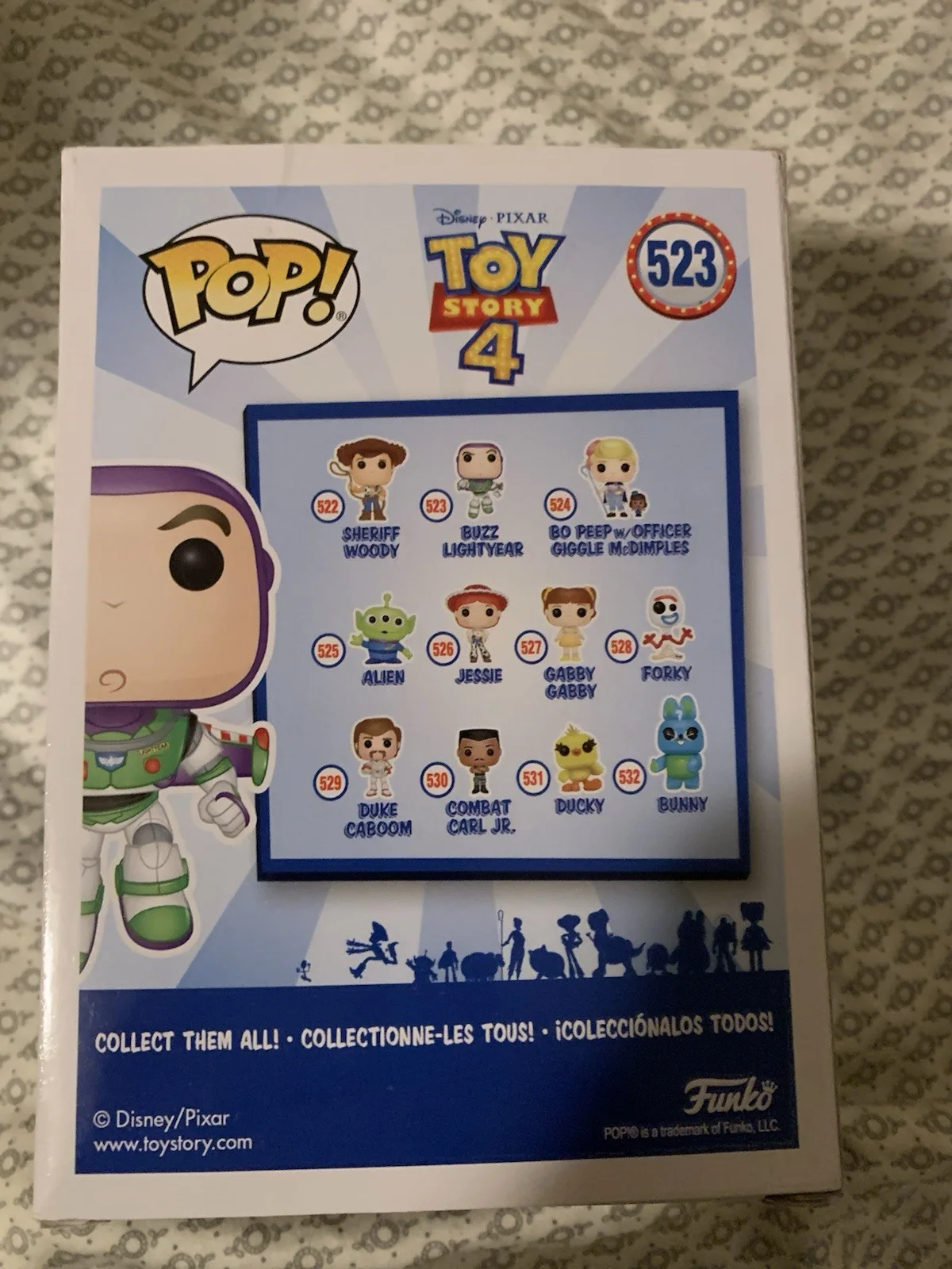 Tim Allen Signed Autographed Toy Story Funko Pop Vinyl Buzz Lightyear Psa/Dna, image 4