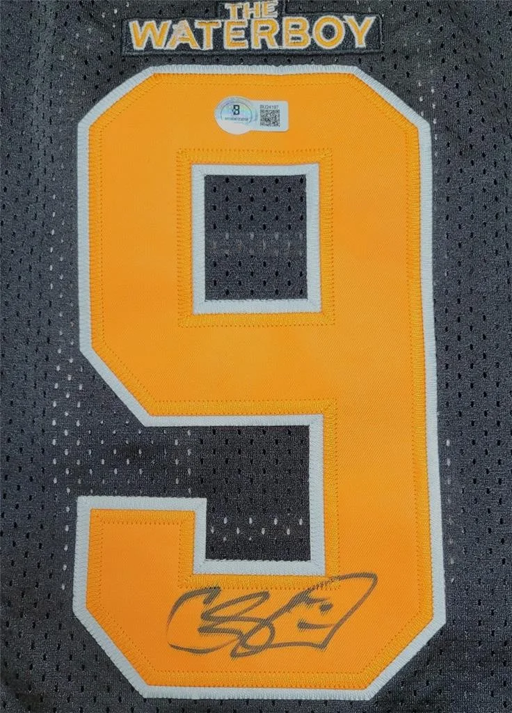 Adam Sandler — Adam Sandler signed Waterboy Bobby Boucher Jersey autograph ~ Beckett BAS, image 2