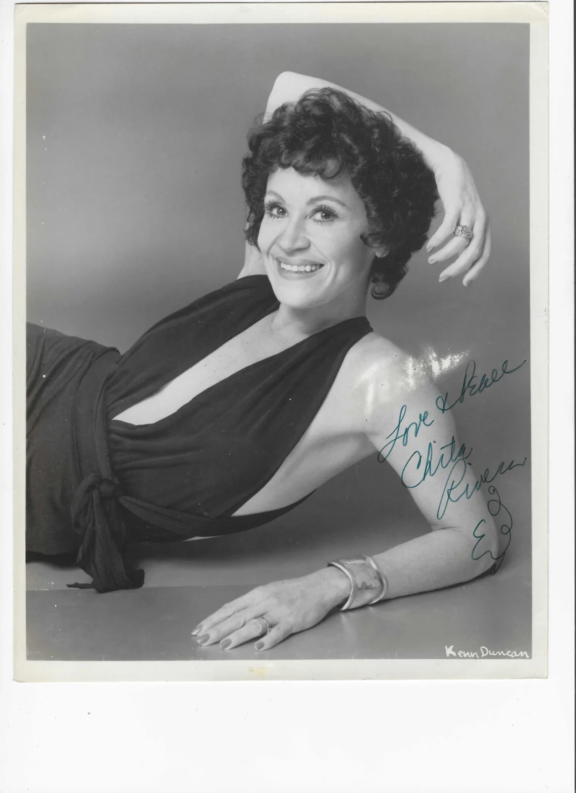 Chita Rivera — Chita Rivera Signed 8x10 Photo West Side Story Star