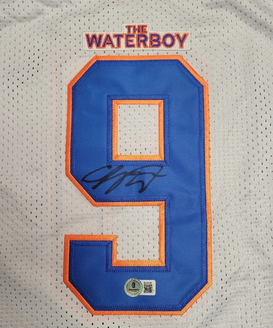 Adam Sandler — Adam Sandler signed Waterboy Bobby Boucher Jersey autograph ~ Beckett BAS, image 2
