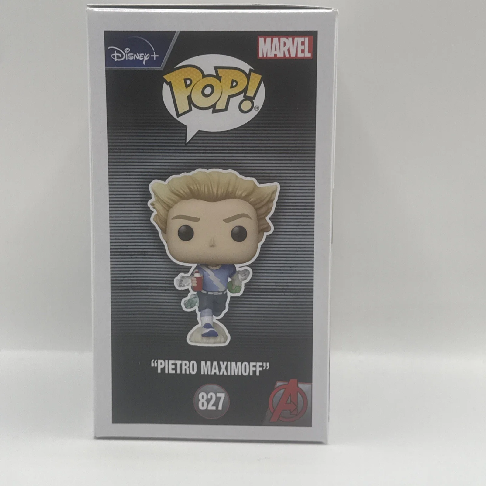 Evan Peters — Evan Peters Signed Pietro Maximoff Funko 827 Wandavision Authentic EXACT PROOF, image 5