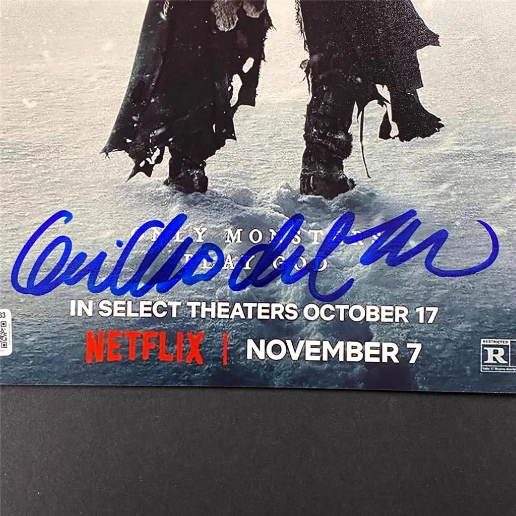 Guillermo Del Toro signed Frankenstein 8x10 photo autograph (B) ~ Beckett BAS, изображение 2