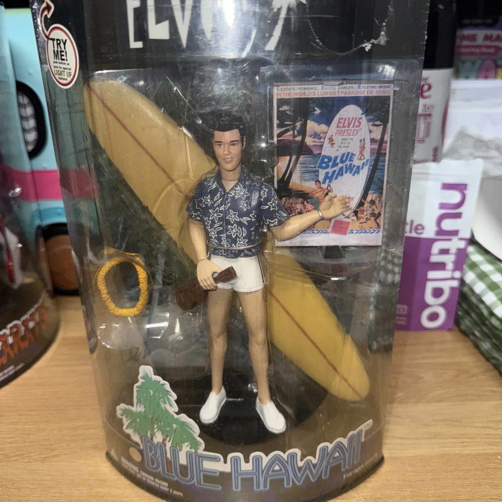 Elvis Blue Hawaii 7” Figure In Sealed Box By X Toys., image 2