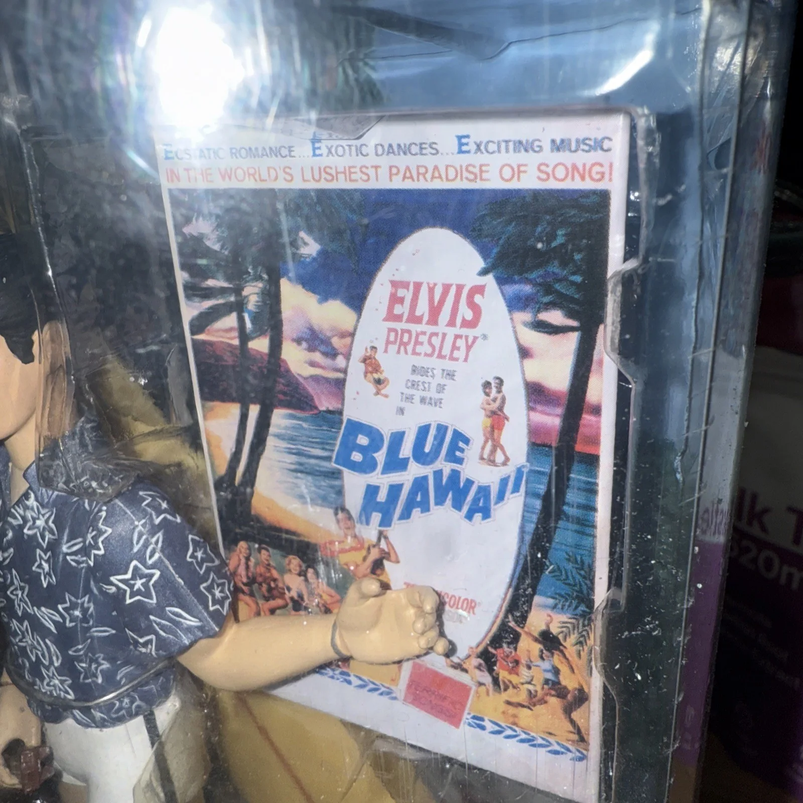 Elvis Blue Hawaii 7” Figure In Sealed Box By X Toys., image 5