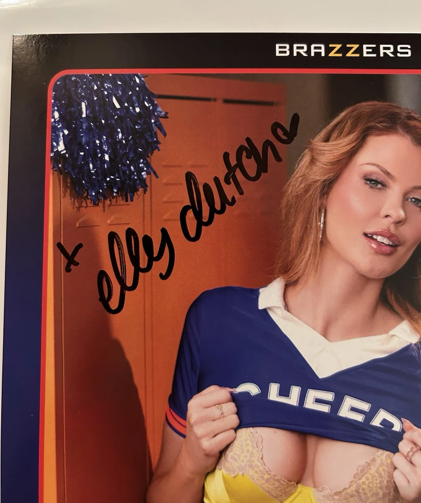 Elly Clutch — Adult Star Elly Clutch Signed 8x10 Photo AVN Autograph, изображение 2