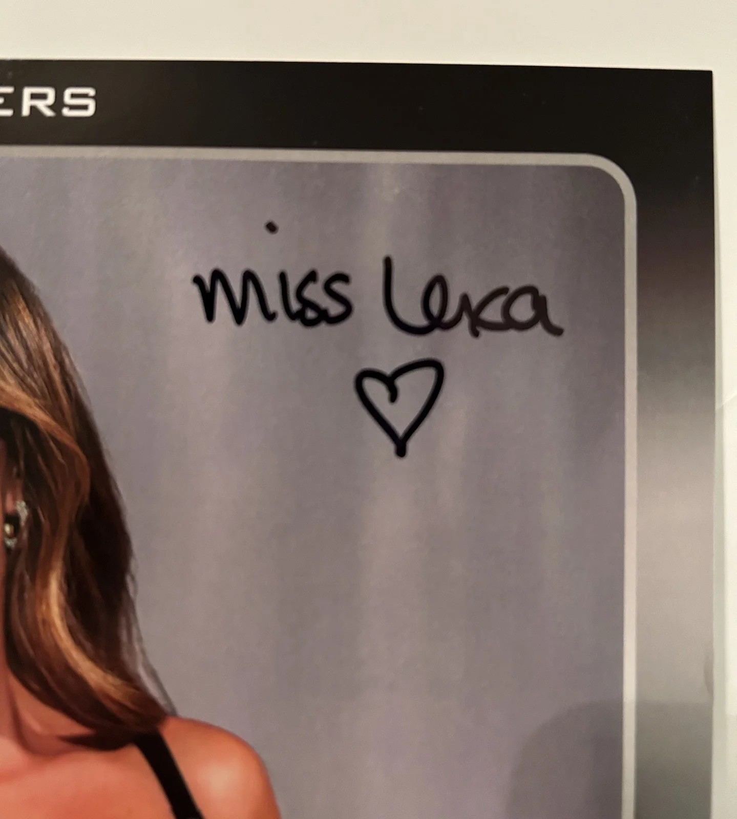 Miss Lexa — Brazzers Adult Star Miss Lexa Signed 8x10 Photo AVN Autograph Proof Pic, изображение 2