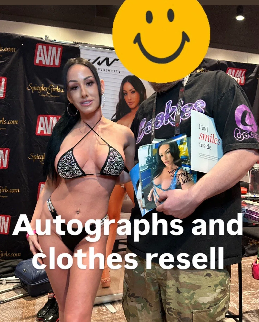 Jennifer White — Adult Star Jennifer White Busty Signed 8X10 Photo Proof Photo AVN, изображение 5