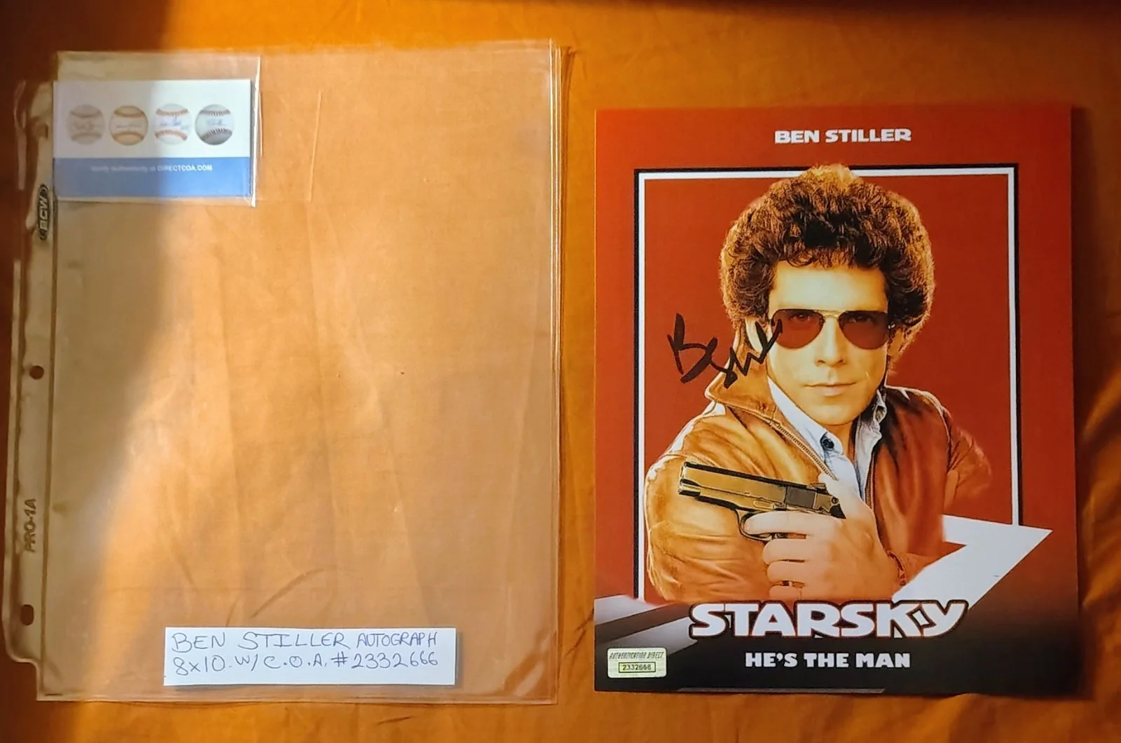 Ben Stiller Autograph 8x10 W/ C.O.A., image 4