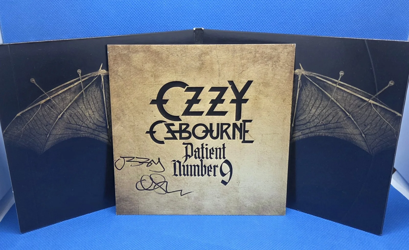 OZZY OSBOURNE Signed CD COVER Patient Number 9 Black Sabbath, image 2