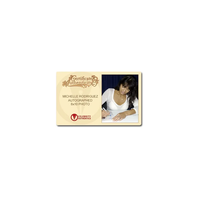 Michelle Rodriguez — Michelle Rodriguez Autographed Lost Beach 8x10 Photo, изображение 2